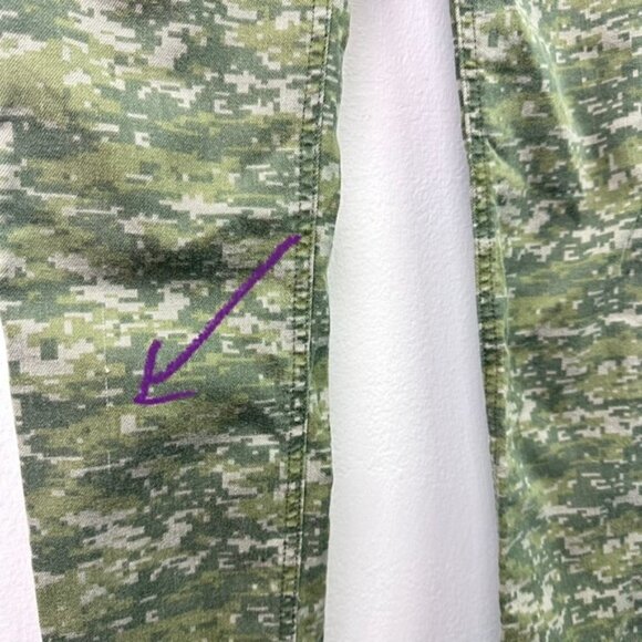 Rag & Bone Green Skinny Camo Jeans Size 27 - Picture 5 of 12